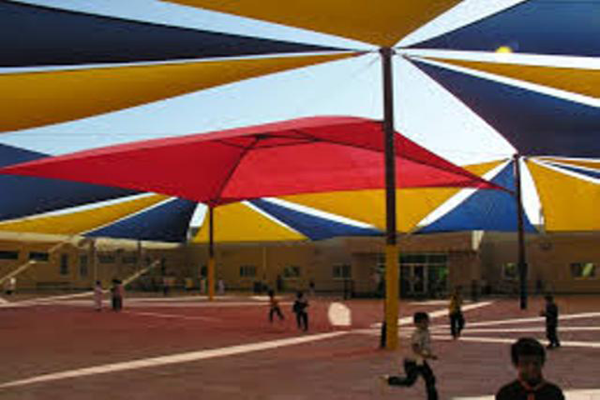 مظلات مدارس حكومية